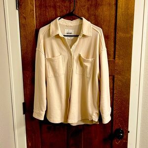Aerie Lumberjane Fleece Top